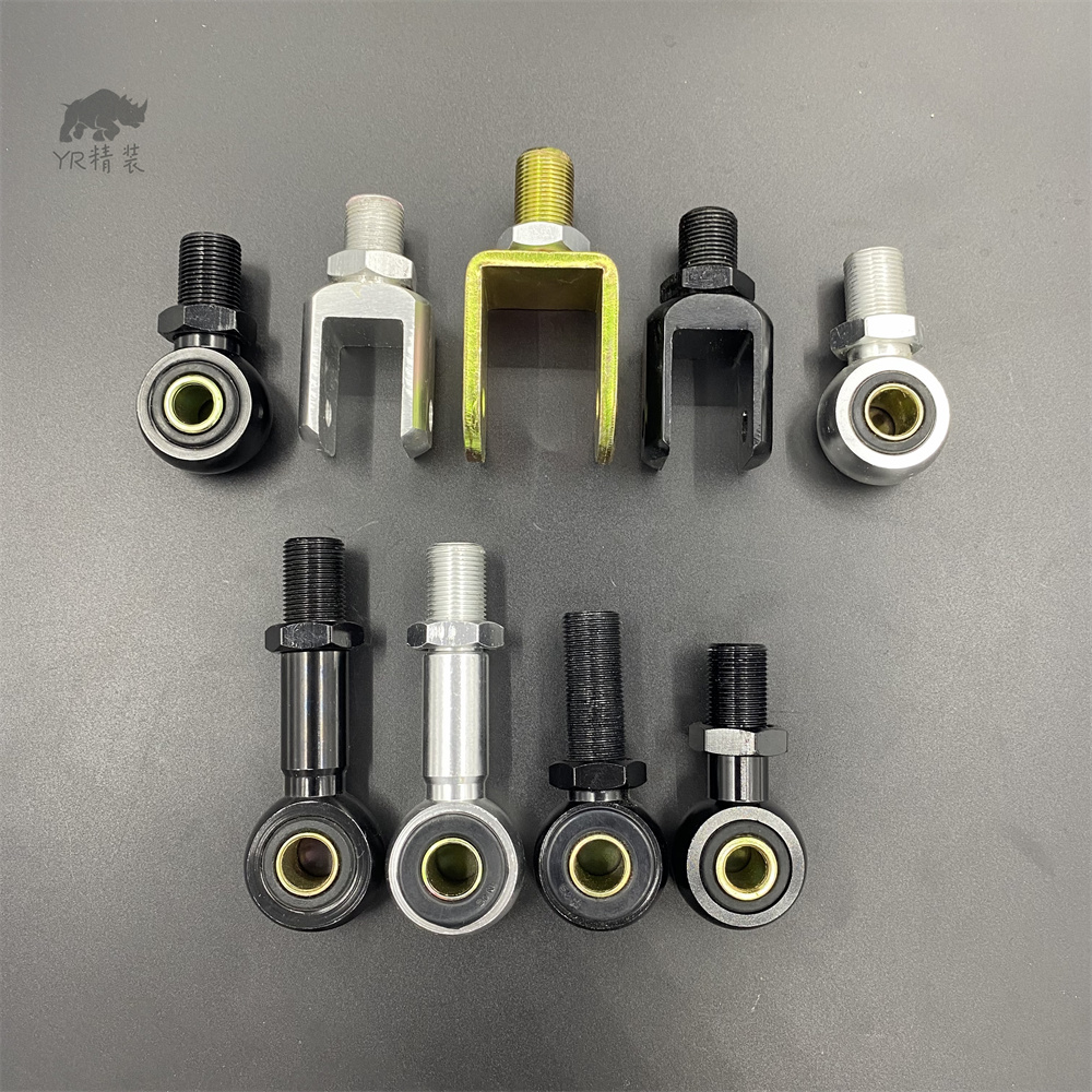 Suitable for locomotive rear shock absorber modified split head heightened round head electric vehicle lengthened and raised head adapter