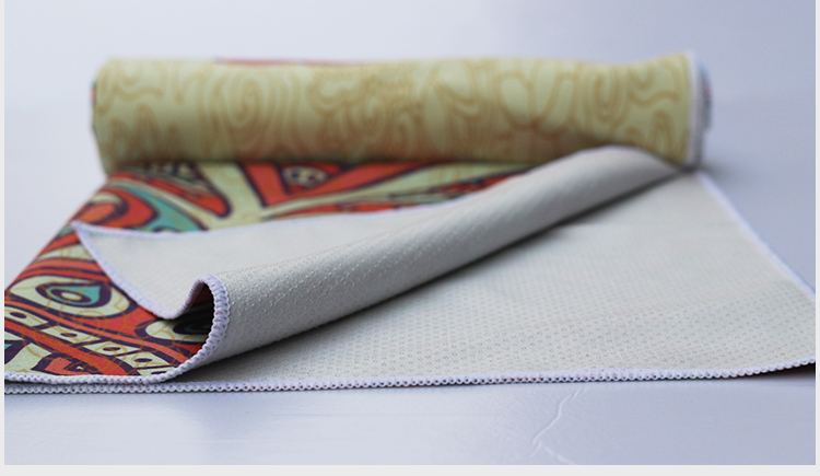 Silicone dày Yoga khăn khăn chính hãng non-slip in ấn yoga mat khăn khăn mồ hôi Yoga chăn thể thao yoga khăn thảm tập yoga shopee