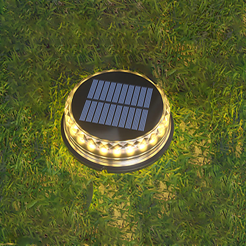Solar Earth Buried Light Outdoor Patio Home Small Yard Outdoor Waterproof Garden Arranged Villa Decoration Grass Terrace Lamp