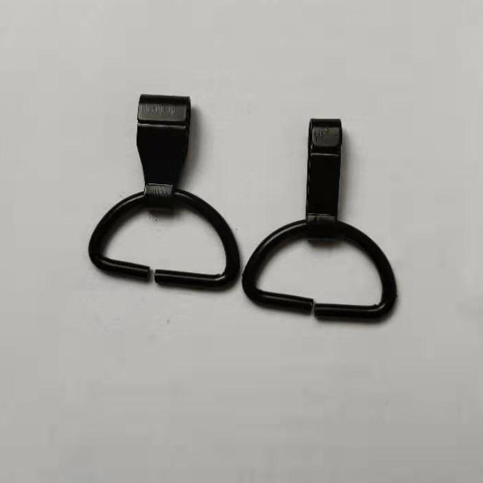 95 hook buckle head new 03 head son black metal electrophoresis anti-rust harness buckle 81 cow leather head rivet-Taobao