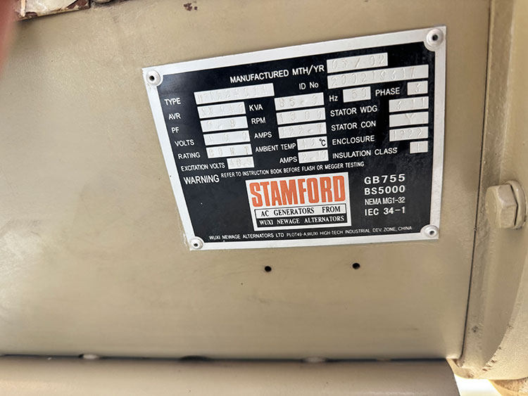 柴油发电机组75千瓦强鹿全铜电机二手船舶应急电源