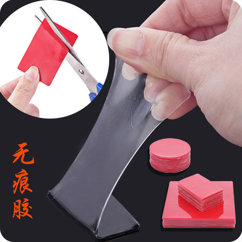 Double-sided adhesive transparent and trace-free waterproof high temperature bike recorder adhesive to the automobile fittings