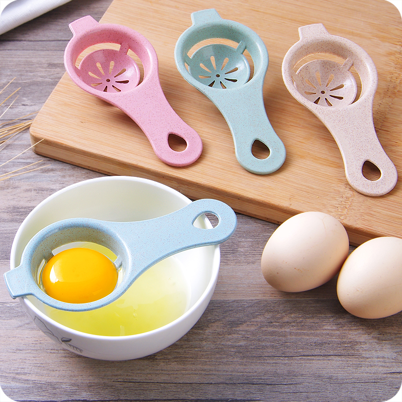 Egg Chip Separator Egg Yellow Divider Egg Filter Kitchen Baker Egg Clear Egg Filter Little