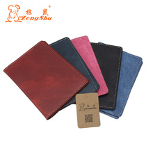 Denim abroad passport bag travel certificate bag multi-function passport holder ticket holder protective cover bag storage bag