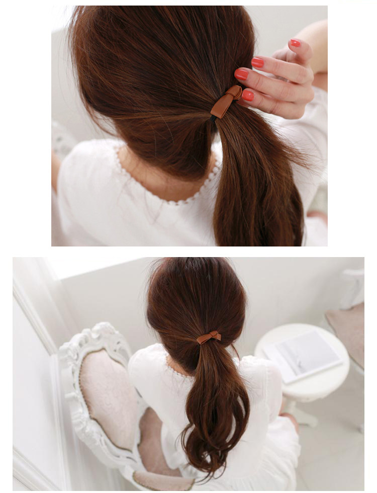 Accessoire cheveux en cuir - Ref 1201596 Image 5