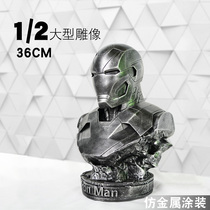 Iron Man bust resin Iron Man man Mark 46 hand bust Iron Man ornaments Iron Man hand office