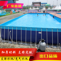 Large Mobile Bracket Pool Swimming Pool Engineering Worksite Water Storage Pool Equipment Manufacturer Inflatable Pool Outdoor