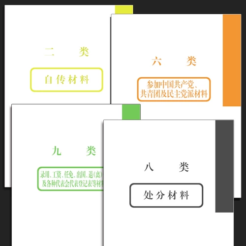 Десять лучших категорий персональных файлов классифицированных членов бумаги и кадров работают классификация обложки привязки данных индексной бумаги