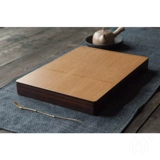 Бамбук+ houze, сухая и влажная пена -в одном бамбуковом чайном подносе, набор ящика Дренаж маленький прямоугольный чай