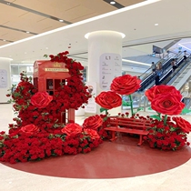 Sound Post Office Internet Celebrity Check-in Interactive Device Outdoor Ornaments Customized Commercial Presentation Decoration Props Factory Direct Sales