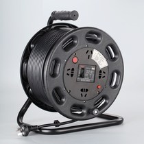 Mobile cable reel 30 m 50 m 70 m winding reel empty disc power reel 220V cable reel