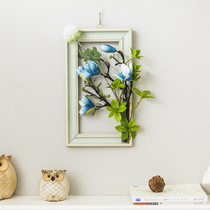 Living room decoration fake flower decoration simulation flower wall hanging three-dimensional floral photo frame restaurant wall decoration floral ornaments flower