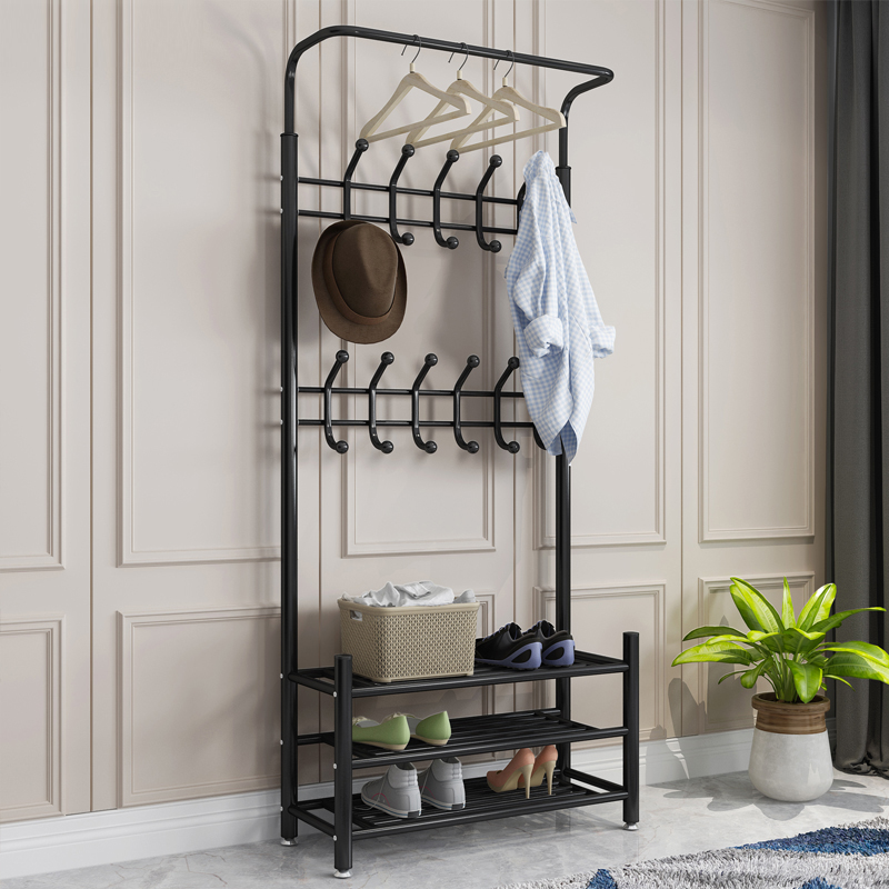Clothes Hanger Floor Cloister Bedroom Containing Deck Shelving Clothes Shelving Clothes Shelf Simple Home Multifunction Hanging Clothes Hanger