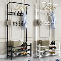 Clothes rack Floor-to-ceiling indoor bedroom hanging clothes rack Simple hanging bag rack Economical door household cool drying rack