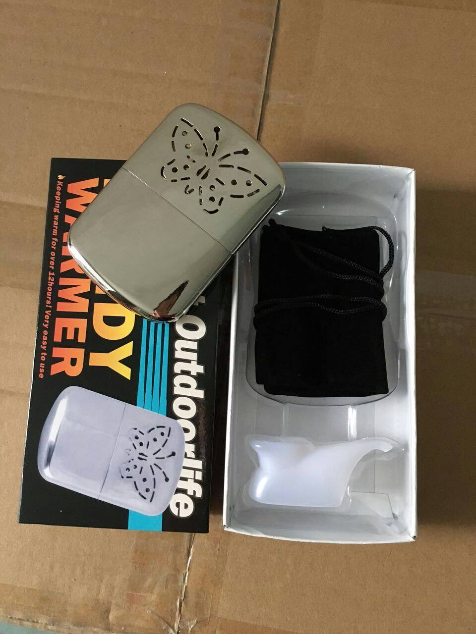 Wufeng kerosene heating furnace warm hand-warming handbaby outcamping silver white heating stove aluminum alloy ancient air shell