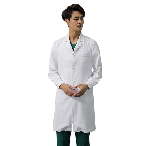 Униформа медсестры подходит для мужчин и женщин, весенний лонгслив, белая летняя одежда для работы для школьников, для салонов красоты