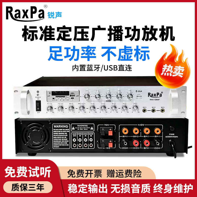 Constant Voltage Power Amplifier USB Bluetooth Fm Small Affordable Background Music Public Address Digital Power Amplifier for Shops