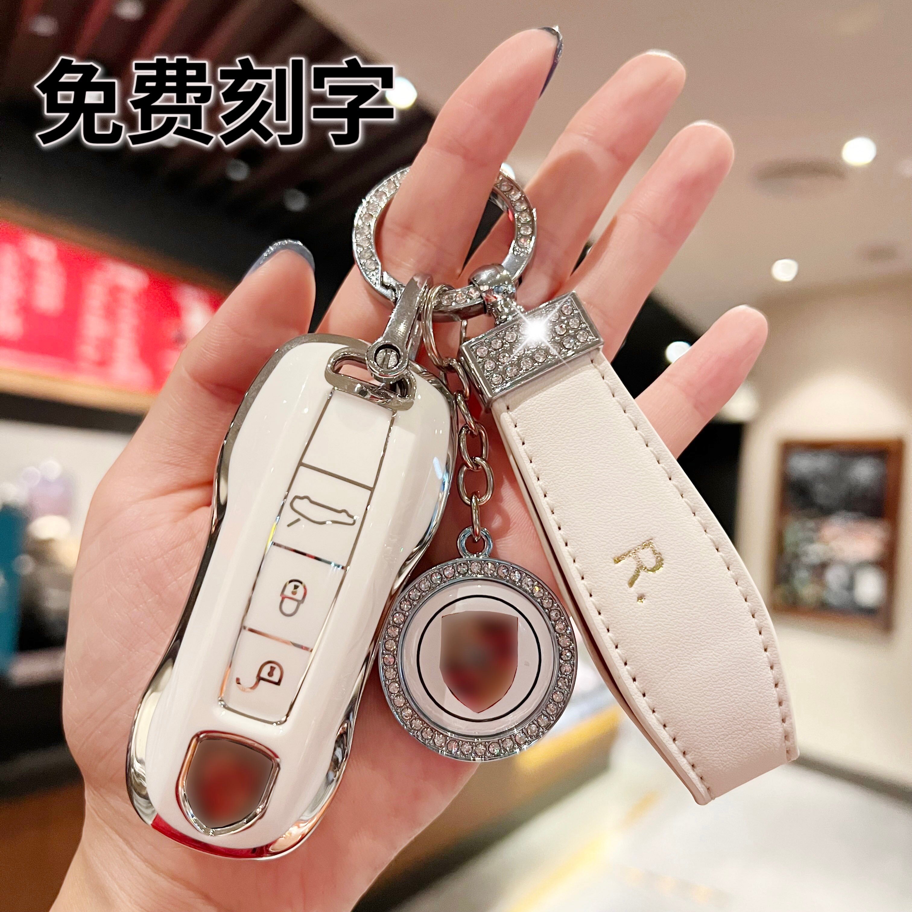 Suitable for the Porsche Key cover Cayenne Cayenne Cayenne Palamera 911 Car Key Retrofit Shell