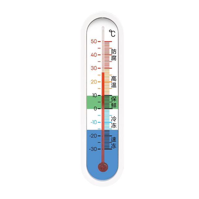Deli thermometer refrigerator for freezer