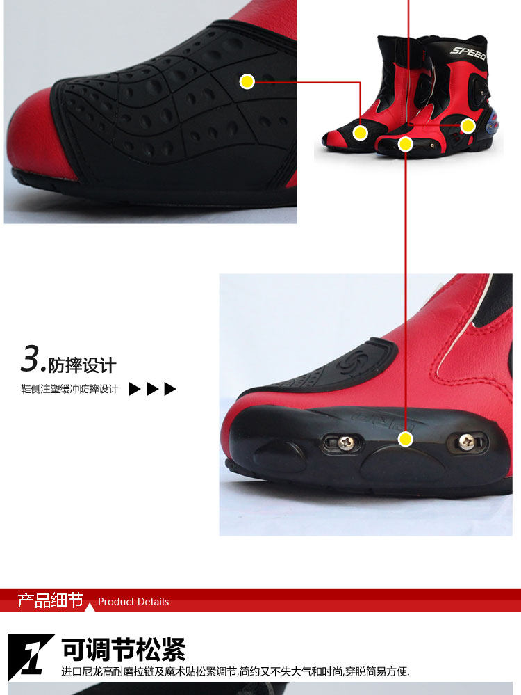 Bottes moto PRO-BIKER - Ref 1390070 Image 17