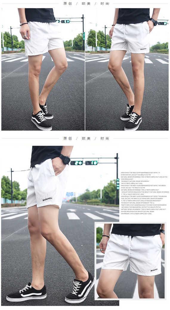 9,9 nhân dân tệ chín chín quần short nam sinh viên Quần short thể thao Hàn Quốc 9 hàng đặc biệt giá rẻ dưới 10 nhân dân tệ quan sot nam