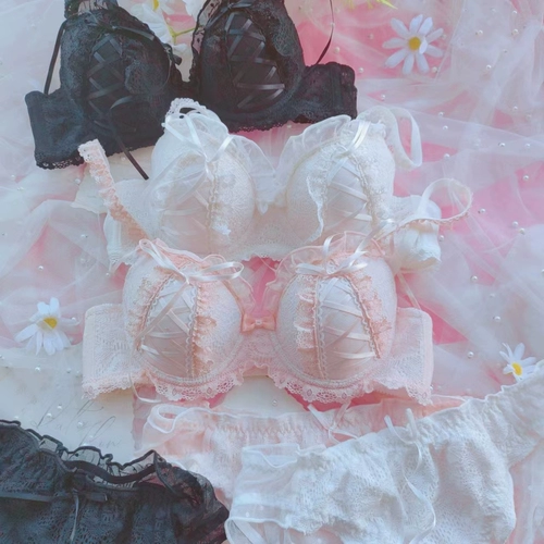 Японский сексуальный бюстгальтер без косточек, нижнее белье, поддерживающий бюстгальтер пуш-ап, комфортный комплект