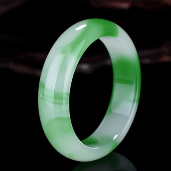 Natural hetian jade sapphire bracelet