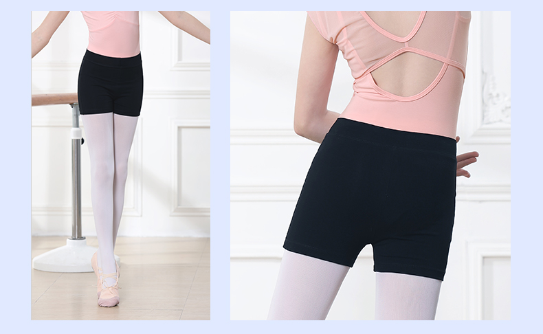 Children's dance clothing three-point pants practice pants children's boxer shorts bottoming pants girls ballet children's barre pants