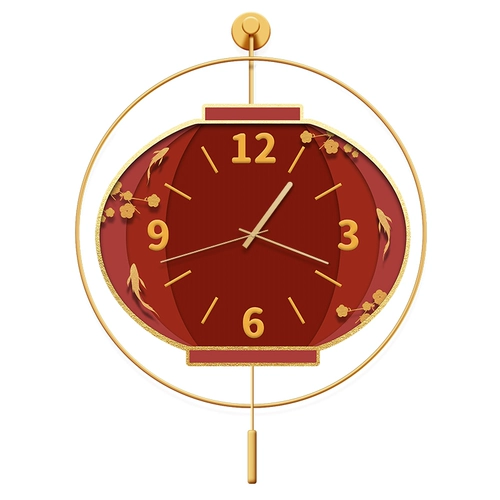 Часы для украшения ресторана в китайском стиле, часы для дома, гостиной, креативные настенные часы, новые бесшумные настенные часы в китайском стиле для столовой