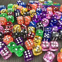 High-end Sparrow board game Dice Bar KTV roll dice 16 rounded corners a variety of color options Export quality