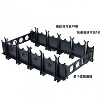 PC anti-riot shield bracket thickened shield equipment rack and rubber stick rubber stick rack