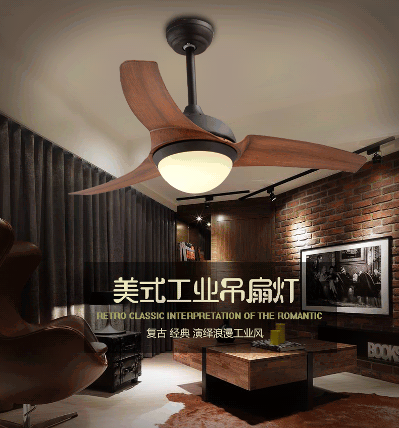 2018 Whole High Quality American Retro Ceiling Fans Simple Applicable Environment Living Room Dining Bedroom Villa
