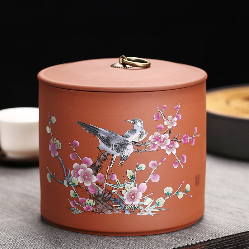 Pu - ji tea tank large one pound storage wake tea cylinder 200 kpu - ba tea box general purpose