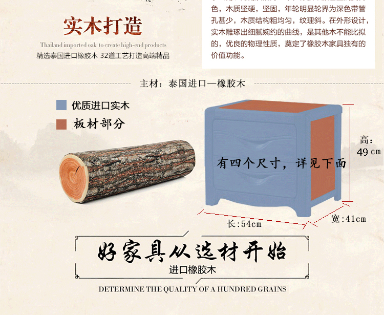 Tối giản hiện đại gỗ đầu giường tủ khóa tủ đặc biệt nhỏ walnut phòng ngủ ruy băng khóa 30 40cm - Buồng tủ quần áo kính