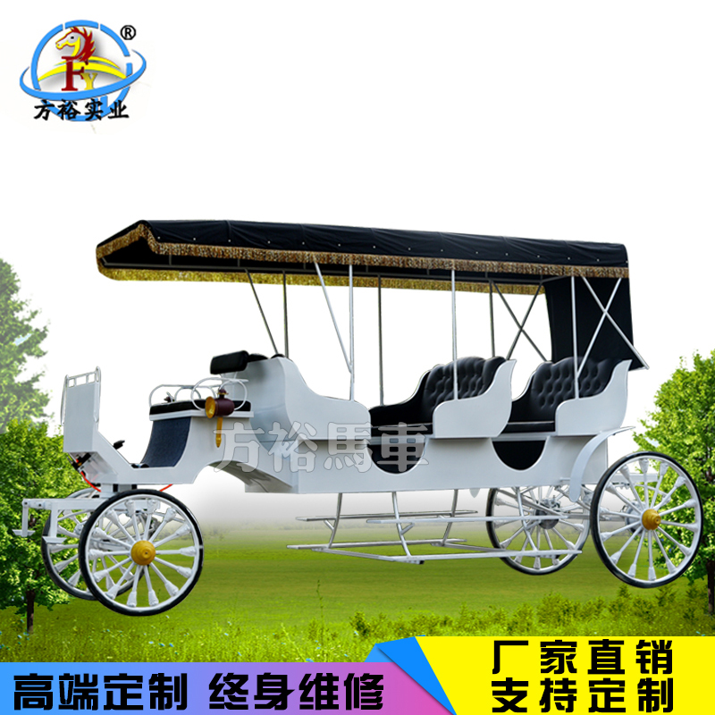 Sightseeing carriage Royal carriage Wedding photography Wedding vintage electric car Film and television props