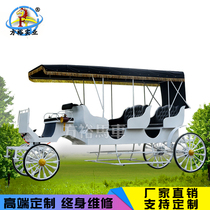 Tourism Sightseeing Carriage Royal Wagons Wedding Dresses Wedding Photography Wedding Retro Electric Car Video Props