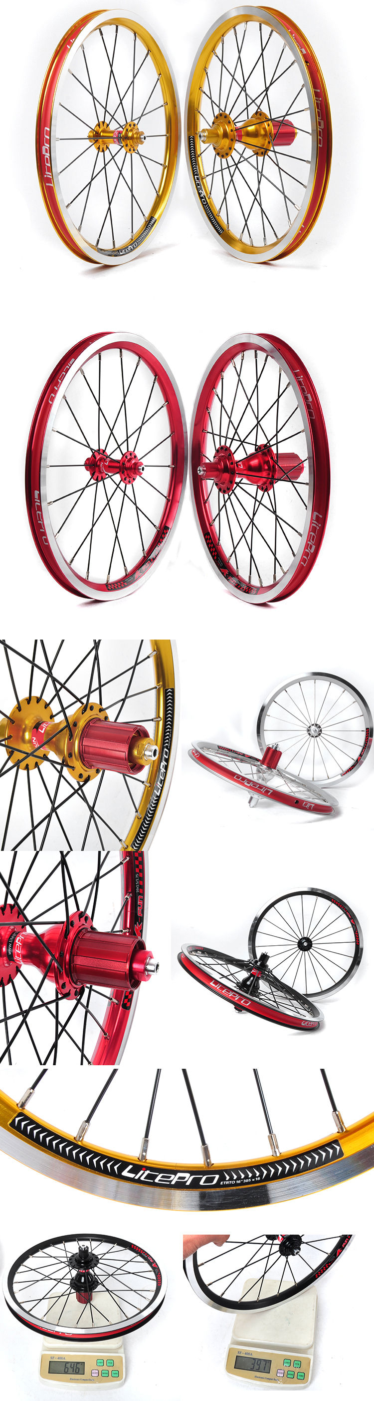 Roues de vélo 16 pouces - Ref 2365543 Image 17