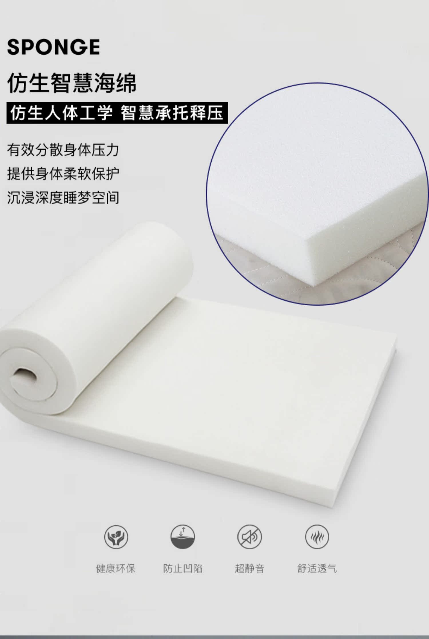 Serta / Mỹ Serta nệm cứng kép mùa xuân Berkeley Ⅱ Simmons cao su thiên nhiên 1.8m giường - Nệm nệm cao su tổng hợp