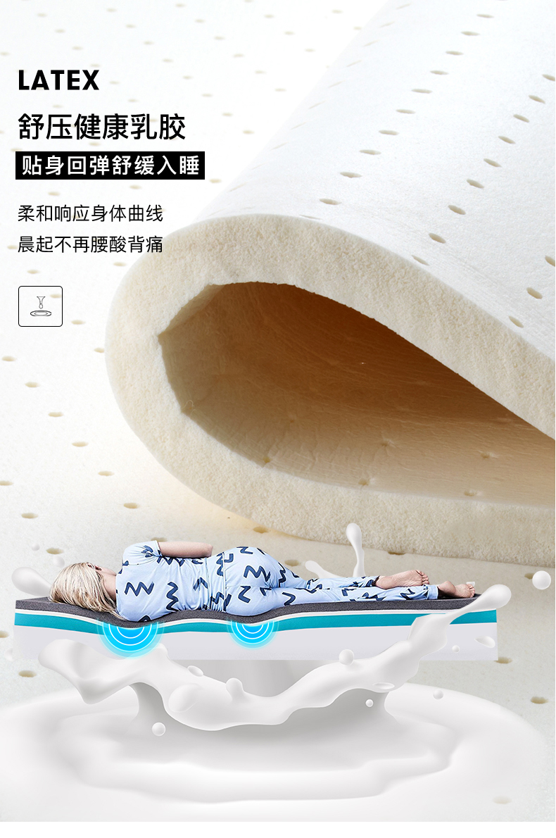 Serta / Mỹ Serta Simmons nệm lò xo Princeton Ⅱ mềm mủ xốp tatami dày - Nệm đệm sưởi
