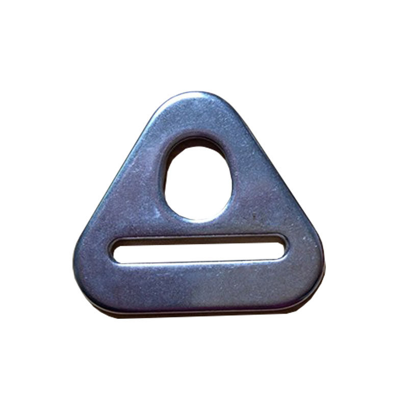 Stainless steel bag buckle package ring metal luggage accessories triangle buckle triangle bao kou 2 6cm