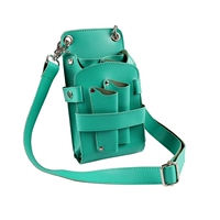 Зеленый зеленый цвет (5 -ножевые положения) ножницы для нанесения кожи P042