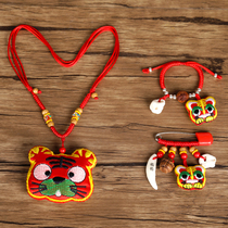 Newborn baby baby hair bag handmade pendant necklace pendant fetal hair bracelet diy homemade souvenir production