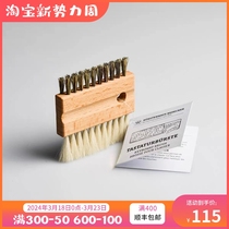 German Redecker notebook keyboard brush portable dual-purpose computer gap cleaning dust removal