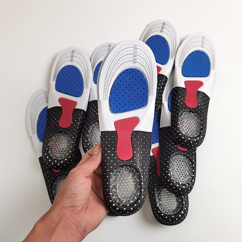 Sports Deodorant Suction sweat-absorbing anti-slip insole Sub-thickened Soft basketball Running sneakers mat male and female T861