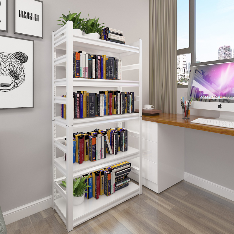 Yu zheng floor reading room student bookcase shelf library bookshelf home simple steel bookshelf book shelf