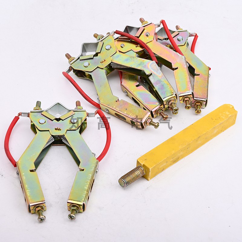JZR Man Glyph Scissors Type Iron Carbon Brush Holder Wagon Dragon Gate Suspension Motor Slip Ring High Copper Carbon Brush Insulation Square Rod Stick