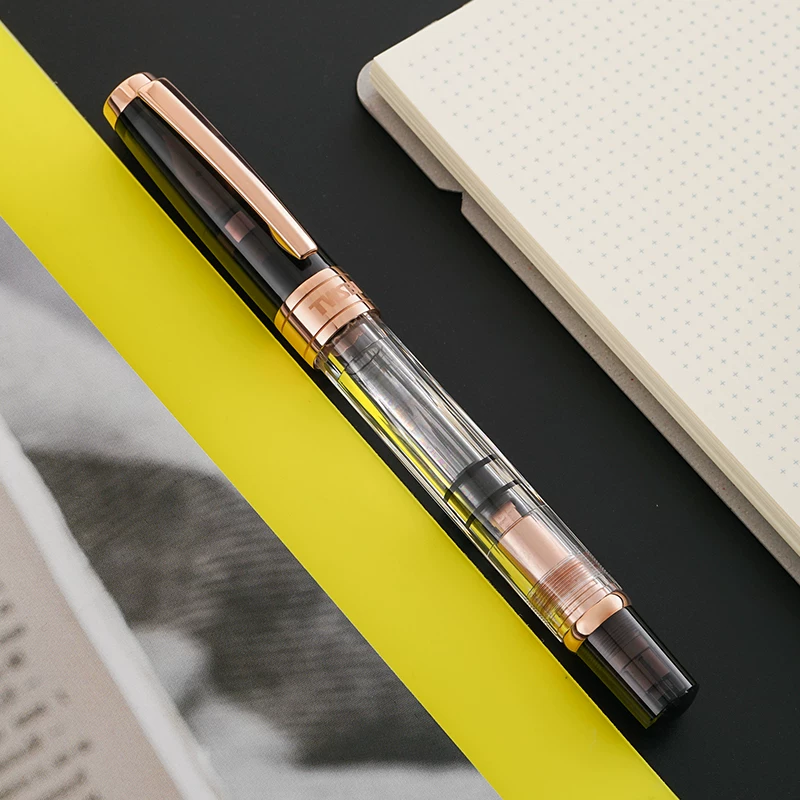 TWSBI Sanwen Hall 580 Rose Gold Pen Diamond580RG Limited Pistons Pistons High Capacity