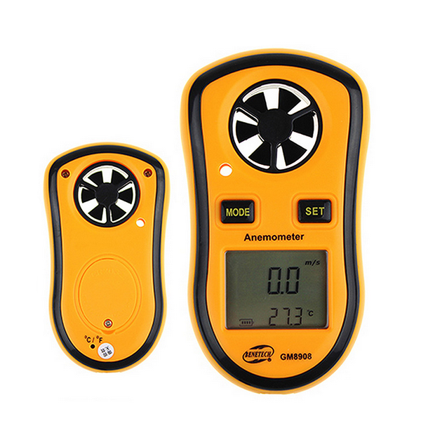 Peuzhi high quality high-precision handheld GM8908 digital anemometer anemometer wind speed gauge wind speed gauge