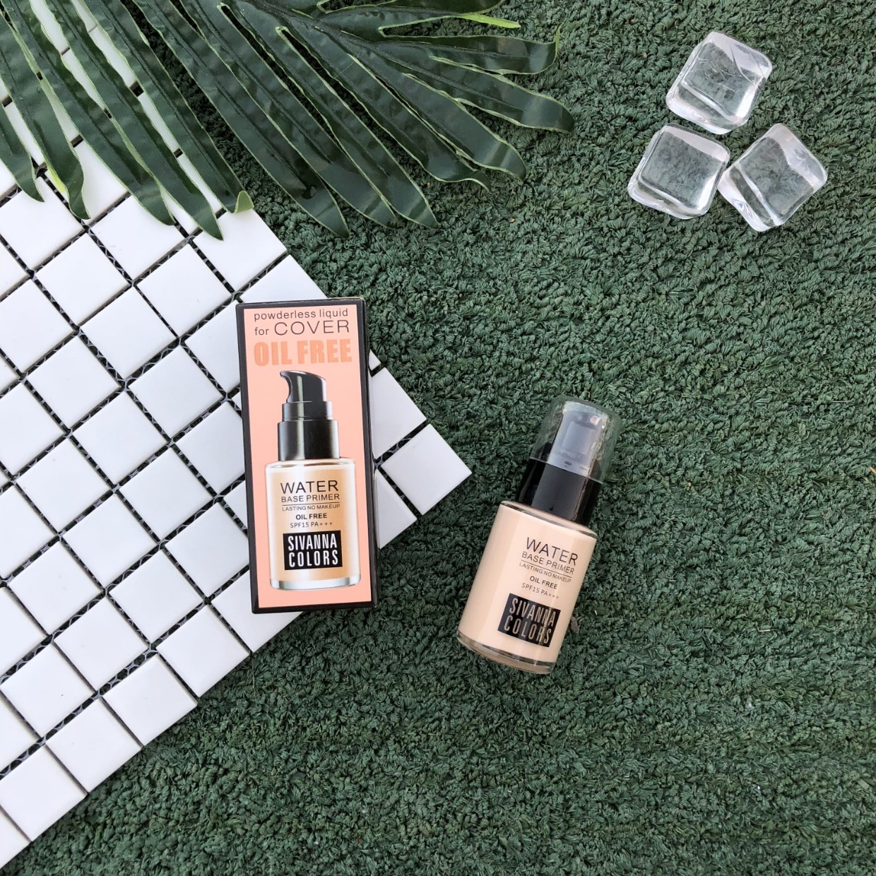 Broken Ice Ice Chính hãng Thái Sivanna Sylvia Foundation Liquid Cream Lasting Oil Control Kem che khuyết điểm mei White - Nền tảng chất lỏng / Stick Foundation kem nền missha