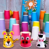 Смешанная белая цветная бумага для детского сада, DIY, увеличенная толщина